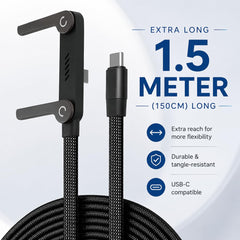 2-in-1 Invisible Stand Type C Charger